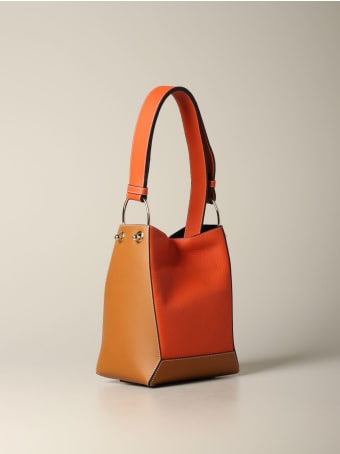 Strathberry Shoulder Bag Strathberry Wool Midi Bag In Patchwork Leather