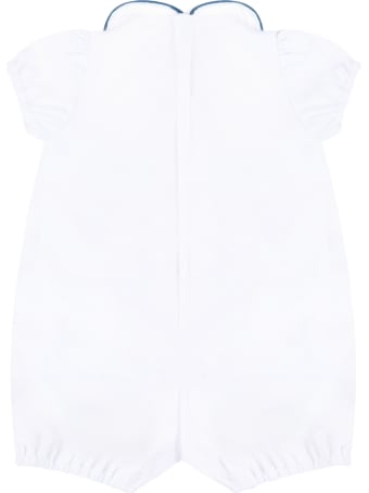 Little Bear White Romper For Babykids