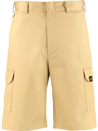 MSGM Cotton Blend Multi-pocket Bermuda