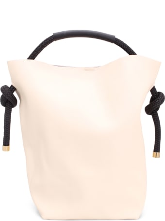 Zucca Recycled Leather Bucket Bag