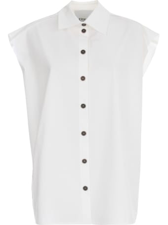 Erika Cavallini Olivia Cotton Popeline Oversized Shirt