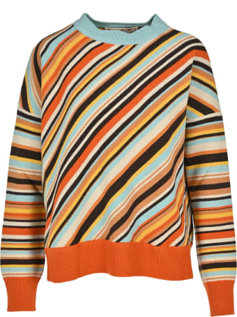 Marni Diagonal Stripes Sweater