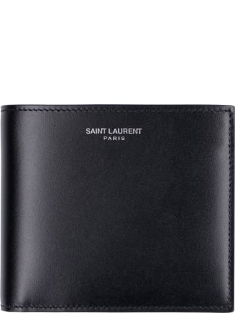 Saint Laurent Leather Flap-over Wallet