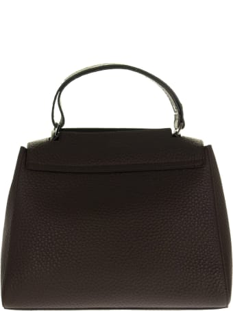 Orciani Sveva Soft Medium Leather Shoulder Bag
