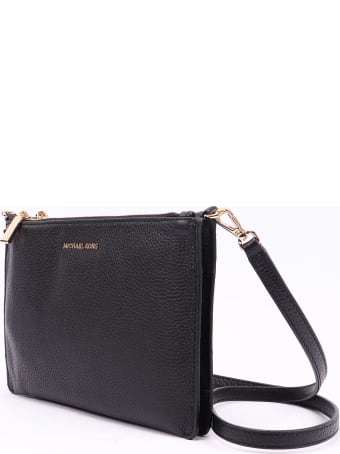Michael Kors Collection Lg Dbl Pouch Xbody