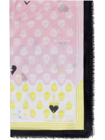 Alexander McQueen Skull Print Scarf