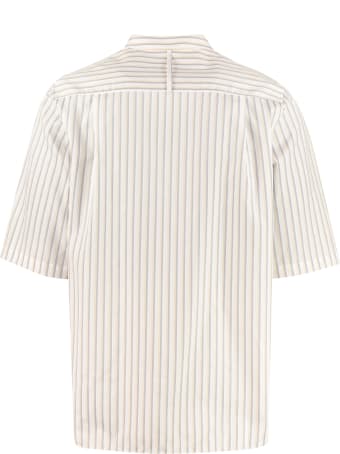 Salvatore Ferragamo Short Sleeve Cotton Shirt