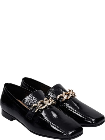 Fabio Rusconi Loafers In Black Patent Leather