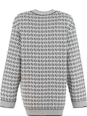 Fendi Jacquard Cardigan