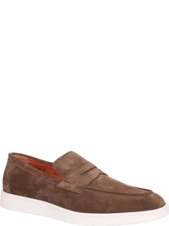 Santoni Slip On Style Sneakers