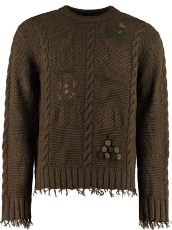 Alanui Crew-neck Wool Sweater
