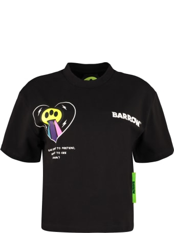 Barrow Logo Detail Cropped T-shirt