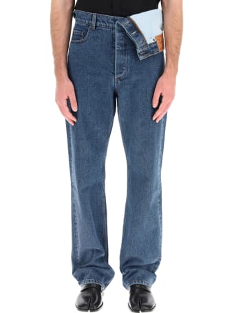Y/Project Jeans With Asymmetrical Waist
