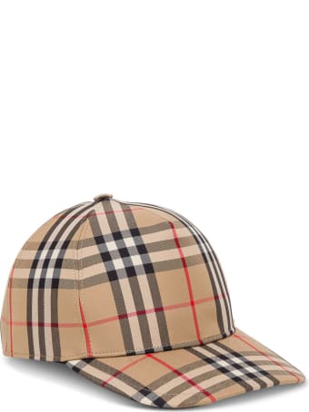 Burberry Vintage Check Cotton Hat