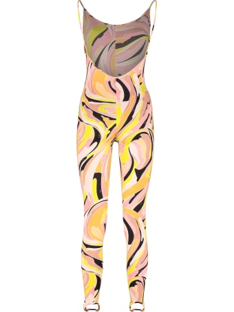 Emilio Pucci Printed Jersey Jumpsuit