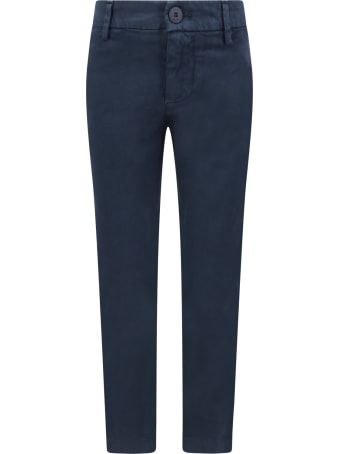 Dondup Blue ''perfect''pants For Girl With Iconic D