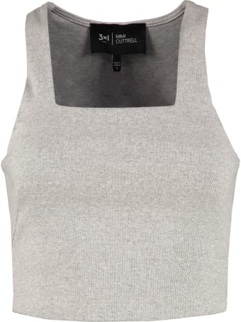 3x1 3x1 And Mimi Cuttrell - Cotton Blend Crop Top