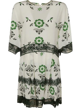 Ermanno Scervino Flower Print Dress