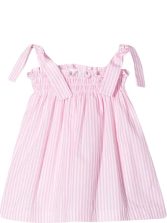 Mariella Ferrari Striped Midi Dress