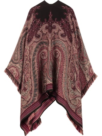 Etro Wool Poncho