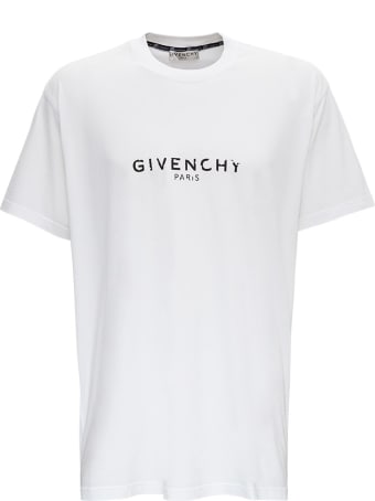 Givenchy Oversize Jersey T-shirt With Vintage Logo Print