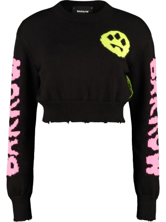 Barrow Cropped Wool Blend Sweater
