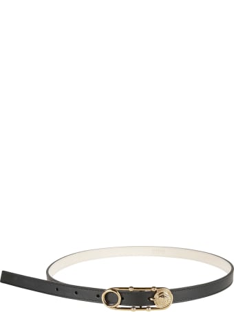 Versace Safety Pin Buckled Belt
