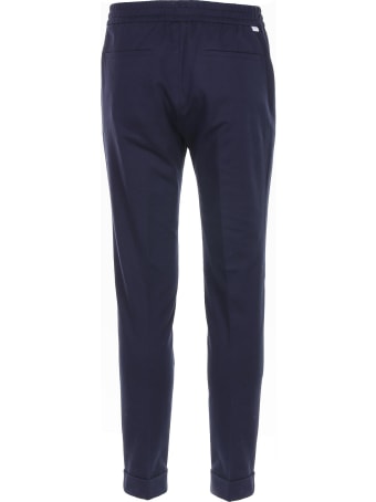 Paolo Pecora Blue-colored Trousers