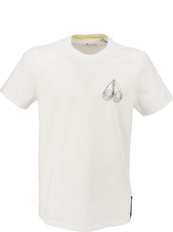 Moose Knuckles Short-sleeved T-shirt With Print On The Back
