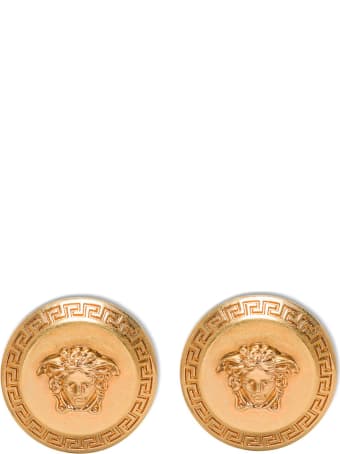 Versace Medusa Metal Earrings