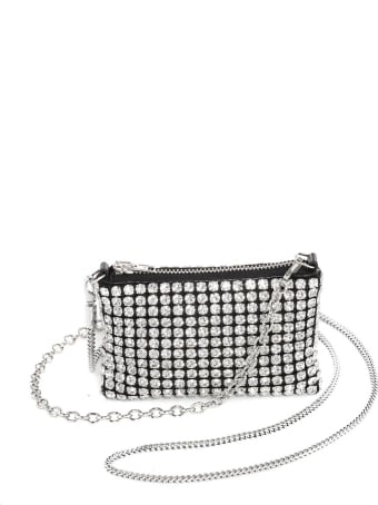 T by Alexander Wang Heiress Rhinestone Nano Pouch