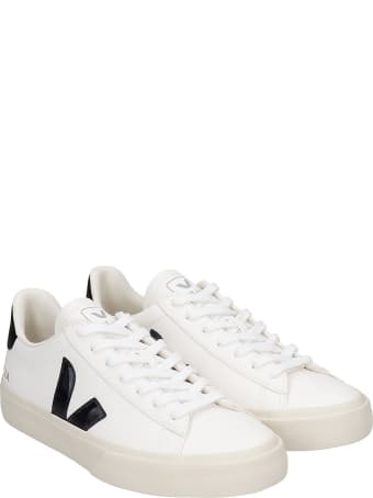 Veja Campo Sneakers In White Leather