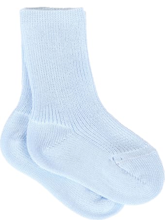 Story loris Light Blue Socks For Babyboy