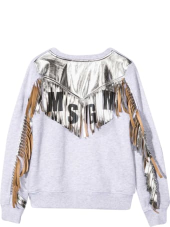 MSGM White Teen Sweatshirt