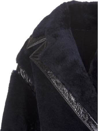 Max Mara Navy Blue Prosit Coat