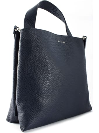 Orciani Navy Jackie Shoulder Bag