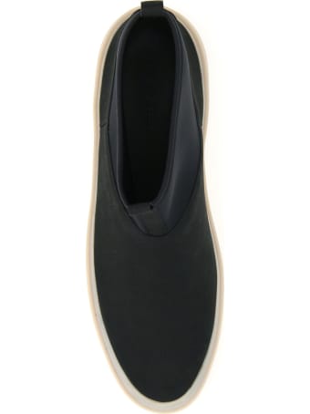 Fear of God Polar Wolf Leather And Neoprene Boots