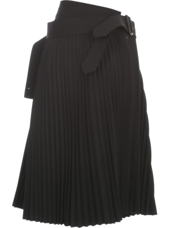 Junya Watanabe Comme Des Garçons Wool Plisse Skirt