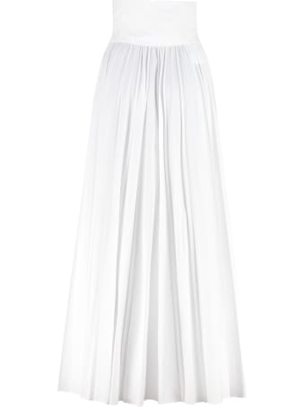 Philosophy di Lorenzo Serafini Belted Cotton Skirt