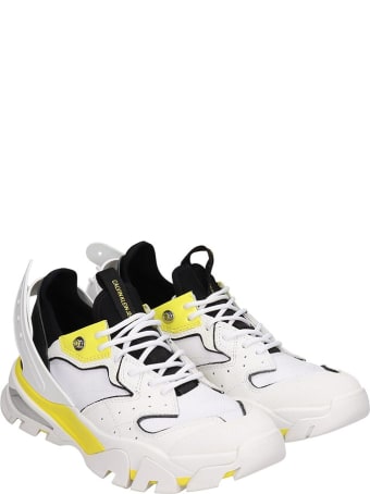Calvin Klein Jeans Calador Sneakers In White Synthetic Fibers