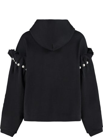 Mother Of Pearl Eliza Cropped Hoodie