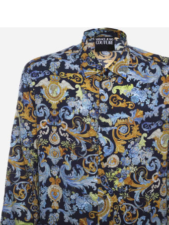 Versace Jeans Couture Shirt With All-over Versailles Print