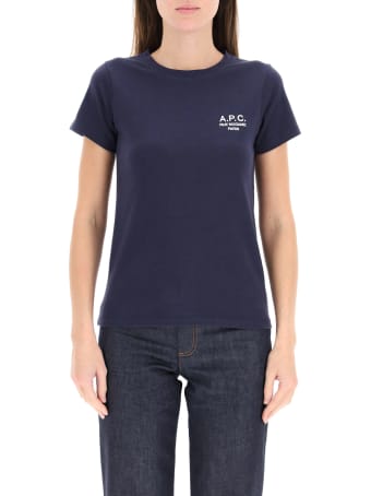 A.P.C. Denise T-shirt With Logo Embroidery