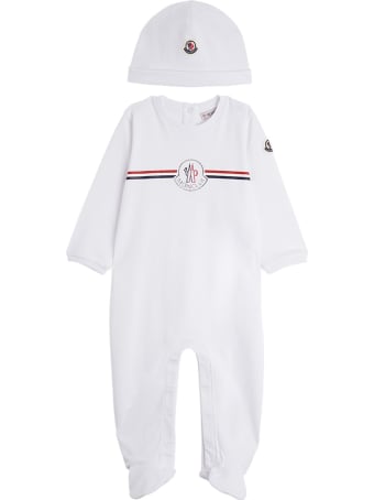 Moncler Romper And Cap Set