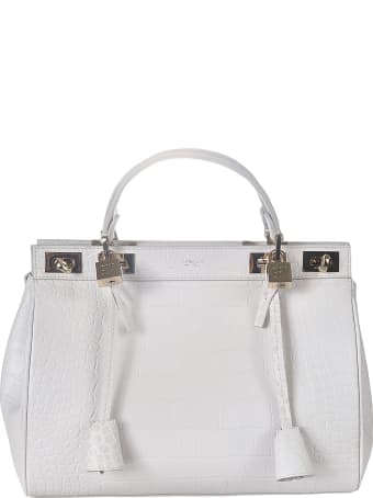 Giambattista Valli Twist-lock Detachable Strap Tote