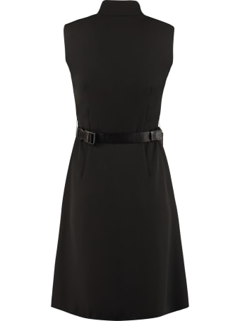 Prada Belted Waist Dress