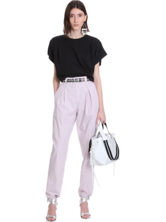 Isabel Marant Zinalia T-shirt In Black Cotton