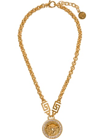 Versace Medusa Metal Necklace