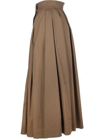 Max Mara Brown Pueblo Skirt