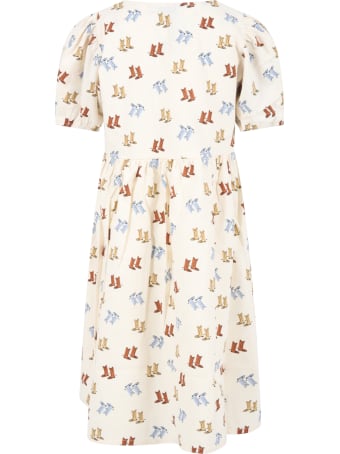The New Society Ivory ''eleonora'' Dress For Girl